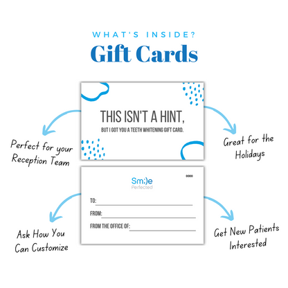 Gift cards (50 Pack)