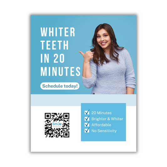 Smile Perfected Whitening Flyers