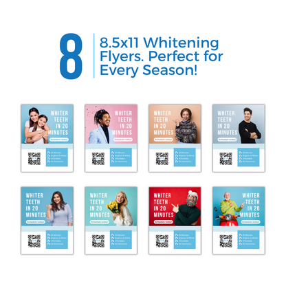 Smile Perfected Whitening Flyers