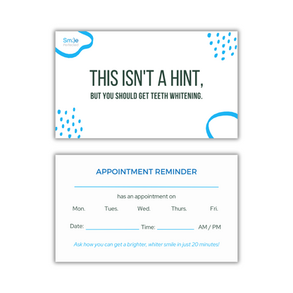 Appointment Cards (100 Pack)
