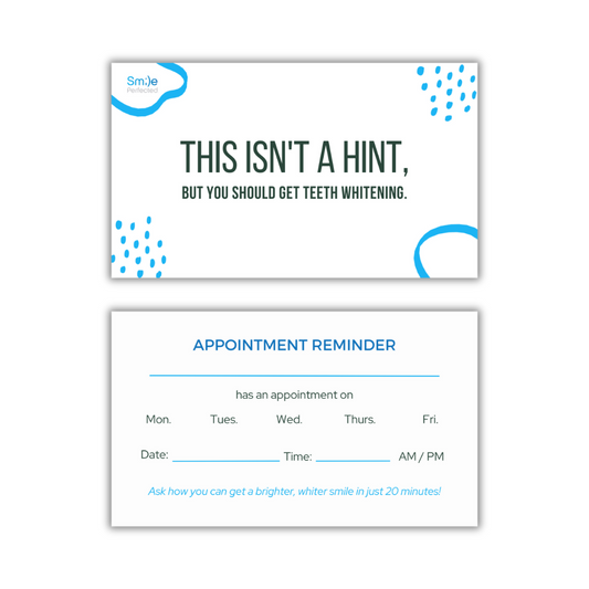 Appointment Cards (100 Pack)